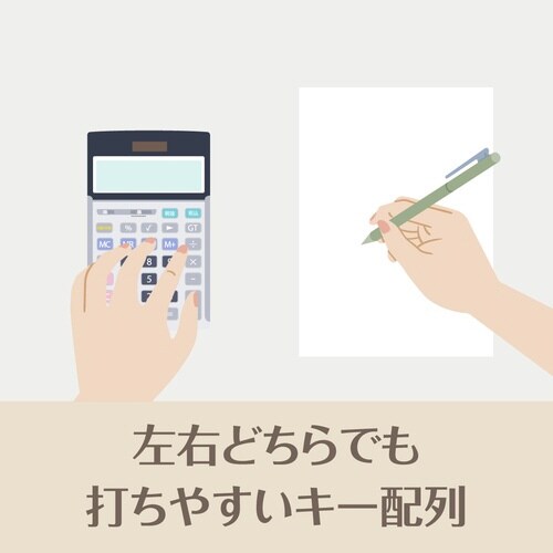 本格実務電卓 ジャスト型 日数・時間計算