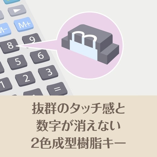 本格実務電卓 ジャスト型 日数・時間計算