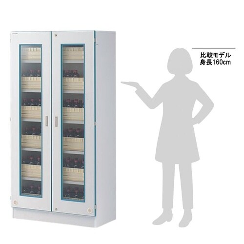 安全薬品保管棚