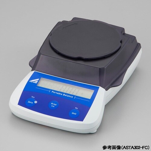アズプロ コンパクト電子天秤 耐薬品性フッ素コーティング計量皿タイプ