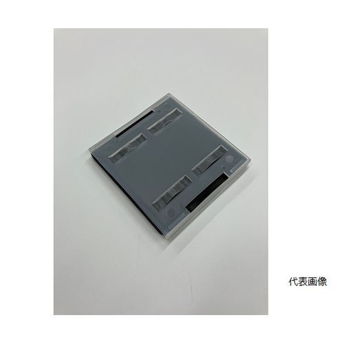 ABS静電気防止チップトレイ 4インチ 27.1mm×27.1mm×1.02mm 9枠 搬送用