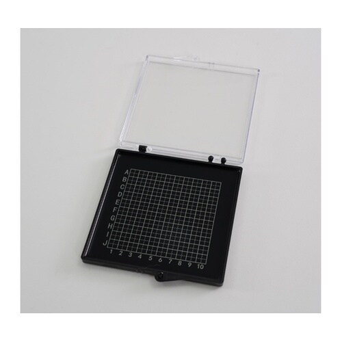 半黒透明 85×85×12mm ゲルベース トレイ メッシュ:有 チップトレイ Z8512