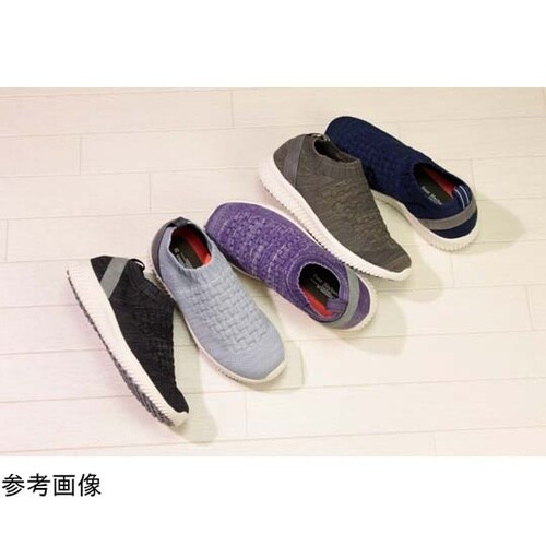 ストレッチニットスニーカー ワイン スリッポンタイプ WG140