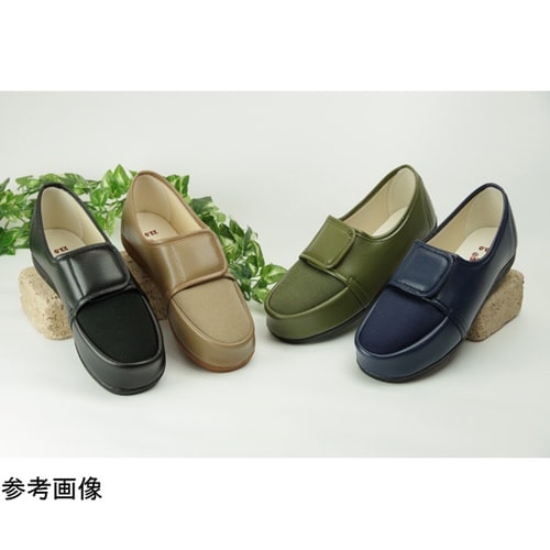 足元応援W603 片足(左)茶