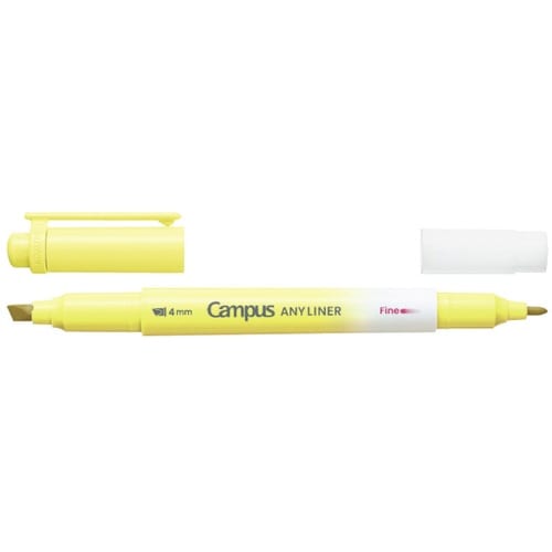 キャンパス ANYLINERマーカー 4mm/細字