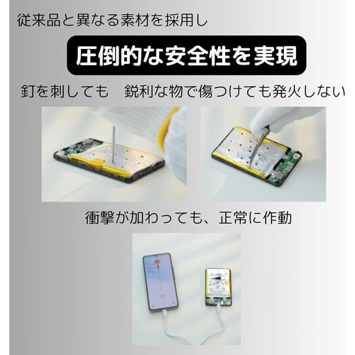 準固体モバイル電池