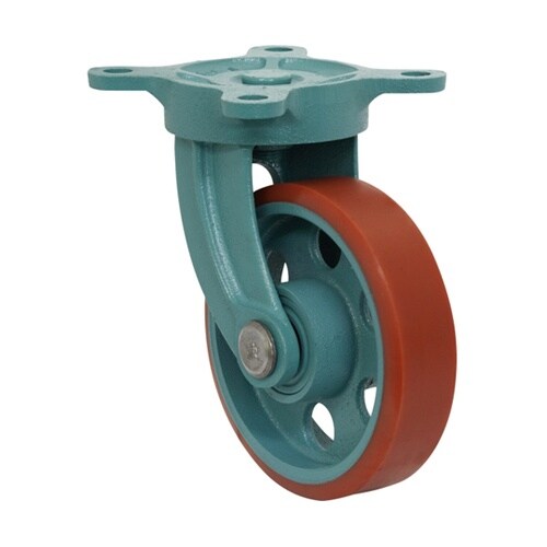 ダクタイル製キャスター 自在(MG−O)金具付/標準型