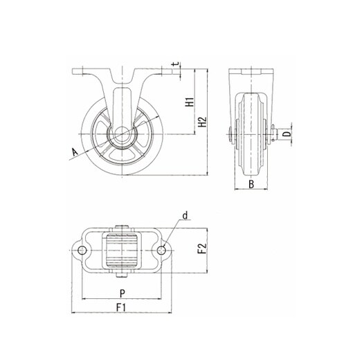 ダクタイル製支持金具