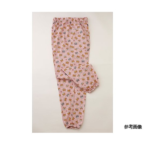 柴犬柄リラックスもんぺパンツ