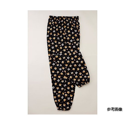 柴犬柄リラックスもんぺパンツ