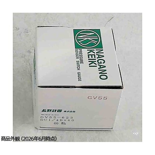 グリセリン入圧力計(60Φ) GV55−623