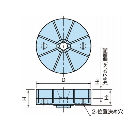 フォームクランプ口金
