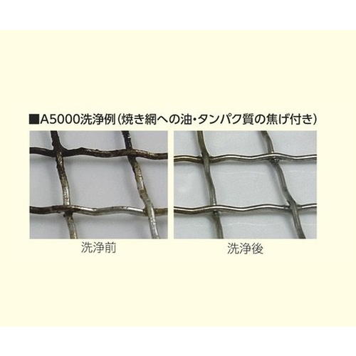 3-5375-12 業務用強力油汚れ用洗剤 Sani-Clear (サニクリア) 5kg