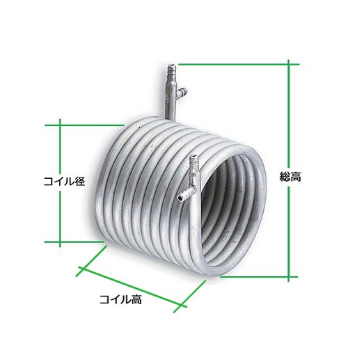 アズワン 二重管式熱交換器 ステンレス ｎｈ ｓ２ カウネット