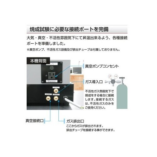 アズワン ガス置換電気炉 ｖｆ ３０００ カウネット