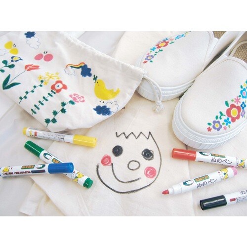 布用ペン ぬのペン６本セット ５ カウネット