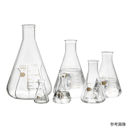HARIO バッフル付き三角フラスコ 3000mL BSF HARIO バッフル付き三角フラスコ 3000mL BSF