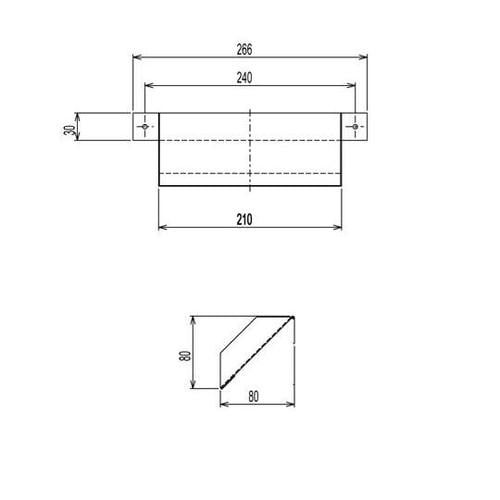 クズ投入口ガイドセット