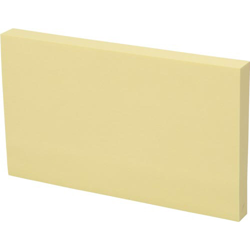 スリーエム ジャパン ポストイット 強粘着７５×１２７ｍｍ パステル黄