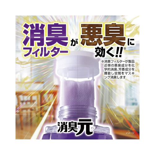 小林製薬 お部屋の消臭元 心やすらぐスパフラワー 消臭芳香剤 部屋用 