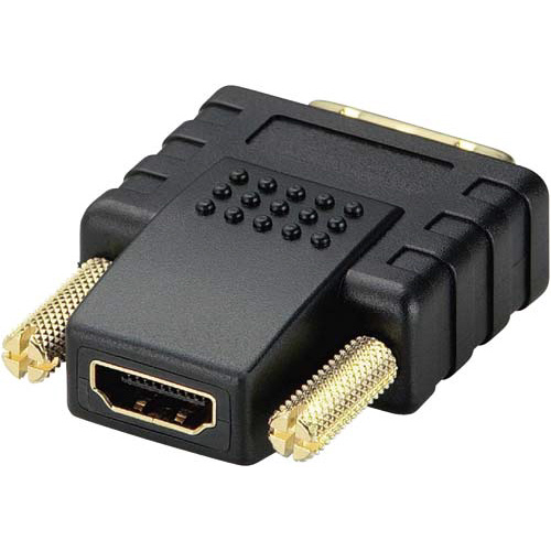 エレコム ＨＤＭＩーＤＶＩ変換アダプタ ブラック ＨＤＭＩ－ＤＶＩ