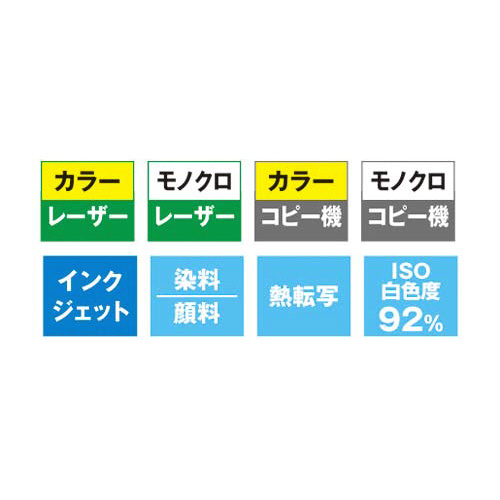 カウネット 楽に貼れるマルチプリンタラベル １２面 四辺余白付 １００