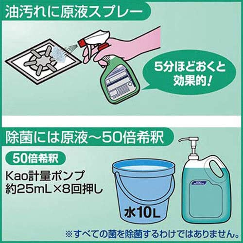 花王 マジックリン 業務用 除菌プラス ４．５Ｌ｜カウネット