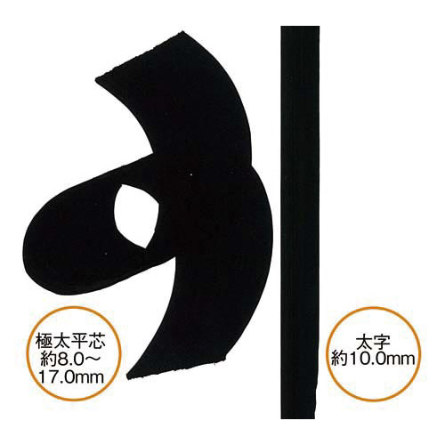 油性マーカー　マッキー極太　赤５本　ツイン　角芯１０ｍｍ、平芯８から１７ｍｍ　赤色　１箱（５本入）　ＭＣ－ＥＢ－４５０－ＲＴ