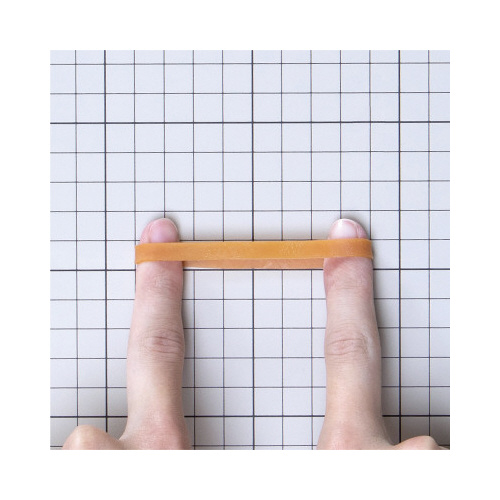共和 輪ゴム オーバンド ＃２２０ １４本／パック ５袋 アメ色 幅