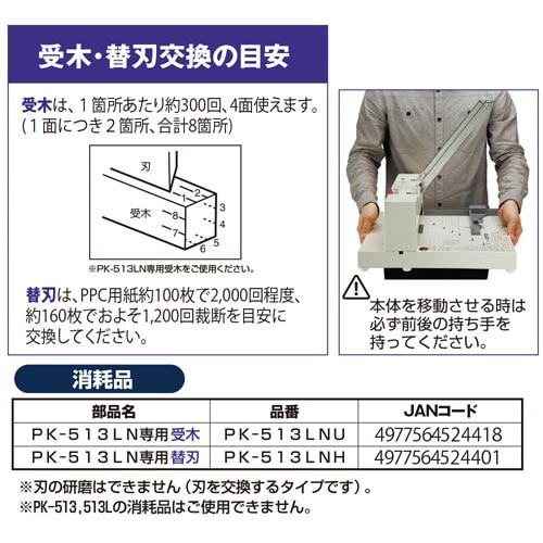 プラス かんたん替刃交換 断裁機の通販｜カウネット