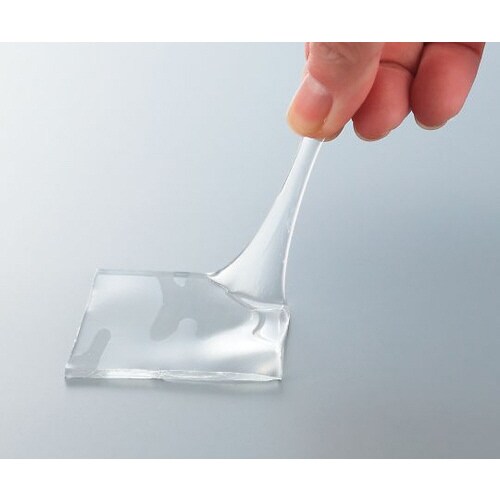 やわらゲル耐震シート(クリスタルゲル高粘着) 50×50mm 6枚入 CRG‐T