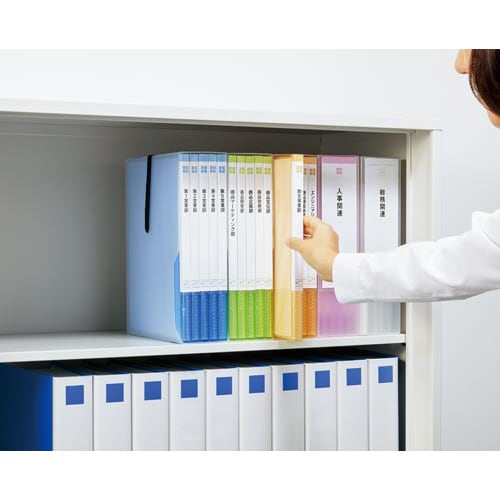 整理がしやすいケース付クリヤーブック