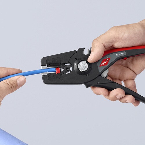 Knipex PreciForce Crimping Pliers - non-insulated open plug AWG 27-13