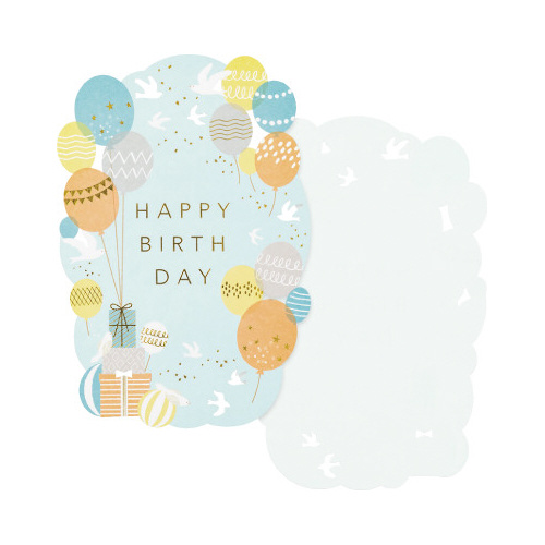 Amazon | moin moin メッセージ カード バースデーカード 誕生日