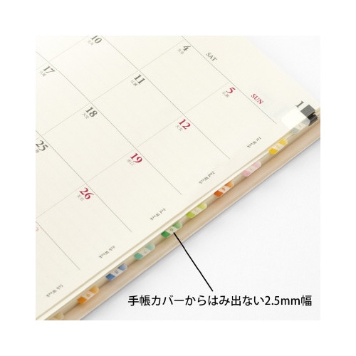 インデックスラベル<S> チラット