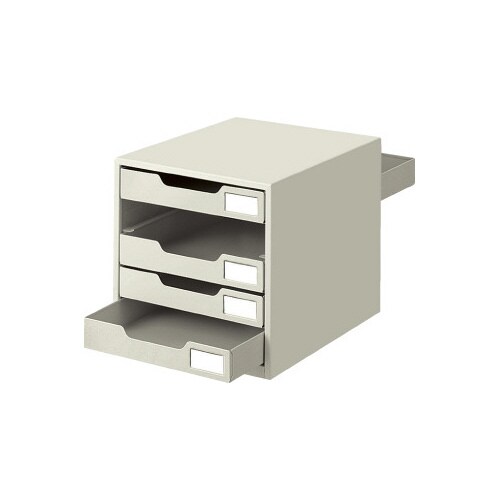 コクヨ レターケーススチール引き出しタイプ A4 縦 両引5段 ライト