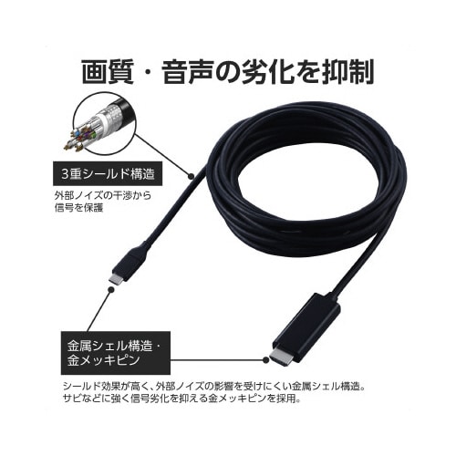 変換ケーブル Type−C−HDMI
