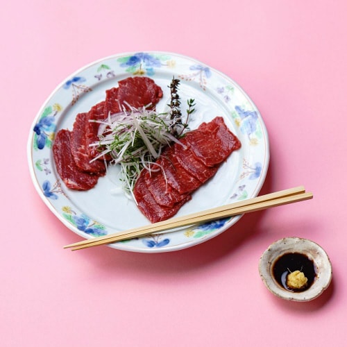 ふじ馬刺し 赤身食べくらべセット