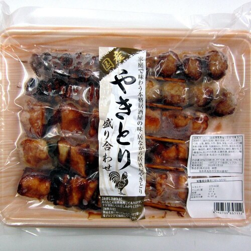 国産焼鳥盛り合わせ