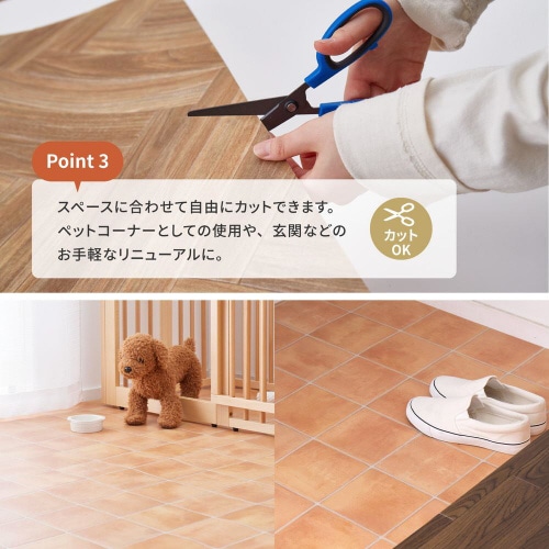 ���@���ł���N�b�V�����t���A�@�S�T����