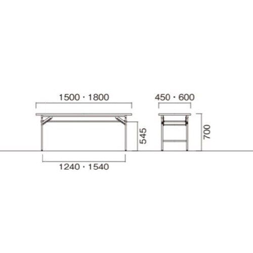 折り畳みKTテーブル