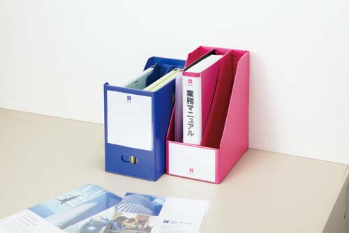 カウネット ｐｐ製はかどるファイルボックス ａ４横 幅１５０ 縦仕切り 緑 カウネット カウネット