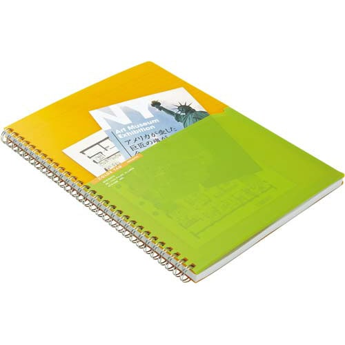 ツインリングノート<カラータグ>