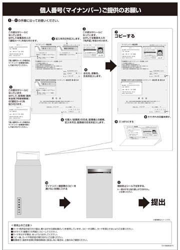 ヒサゴ マイナンバー収集セット１０名分 ＭＮＳＥＴ１｜カウネット