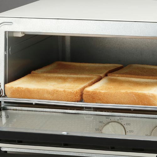 シロカ オーブントースター ＳＴ－１２１ ホワイト 幅３４０×奥行 ...