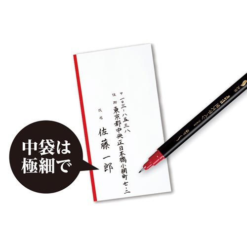 筆ペン　筆文字ペン　ツイン　１０本入　ＸＳＦＷ３４Ａ×１０　業務用