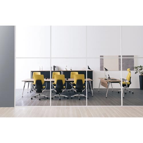 ing ブラックシェル T型肘 クッションヘッドレスト付き アルミ脚 ウレタンキャスター