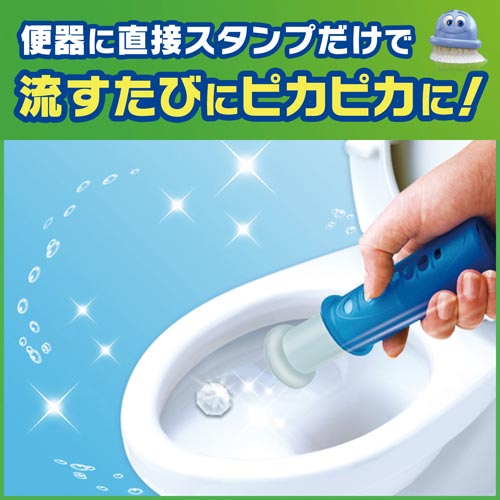 スタンピー トイレ 【100均検証】ダイソーで買った「トイレの便器にブニュッとゼリーみたいなのを付けるタイプのトイレクリーナー」を使ってみた結果