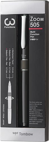 トンボ鉛筆 多機能ペン ZOOM 505 2&1 ブラック インク トンボ鉛筆 多機能ペン ZOOM 505 2&1 ブラック インク