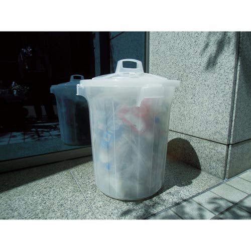 トラスコ中山 半透明PPペール丸型90L｜カウネット